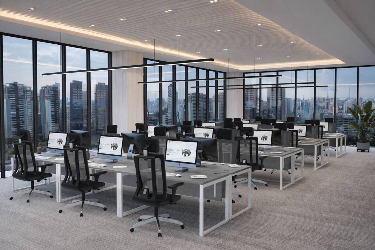 Loop desks